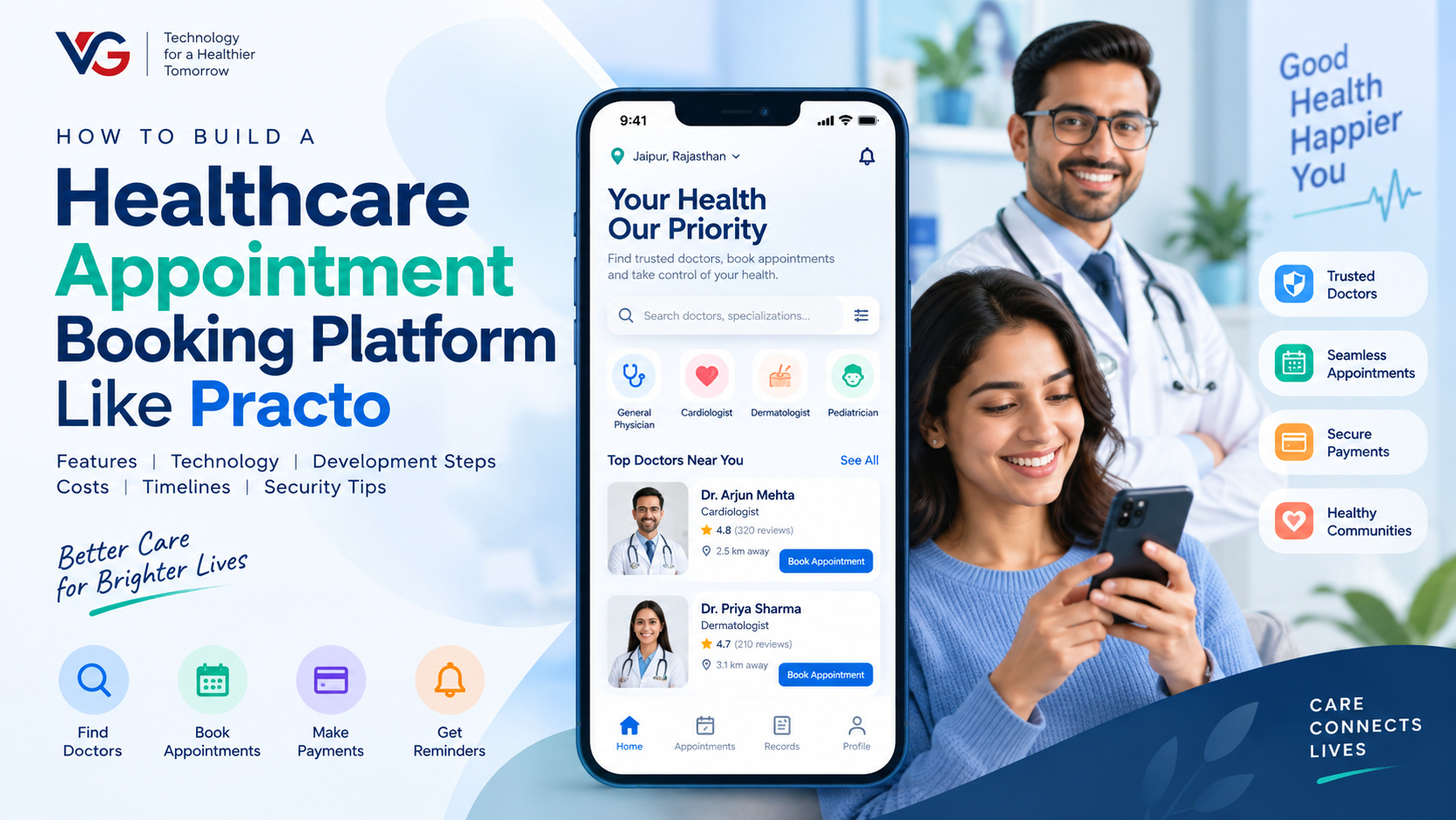 How to Build a Healthcare Appointment Booking Platform Like Practo